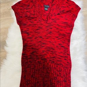 Cool Attitudes Red and Black Blouse